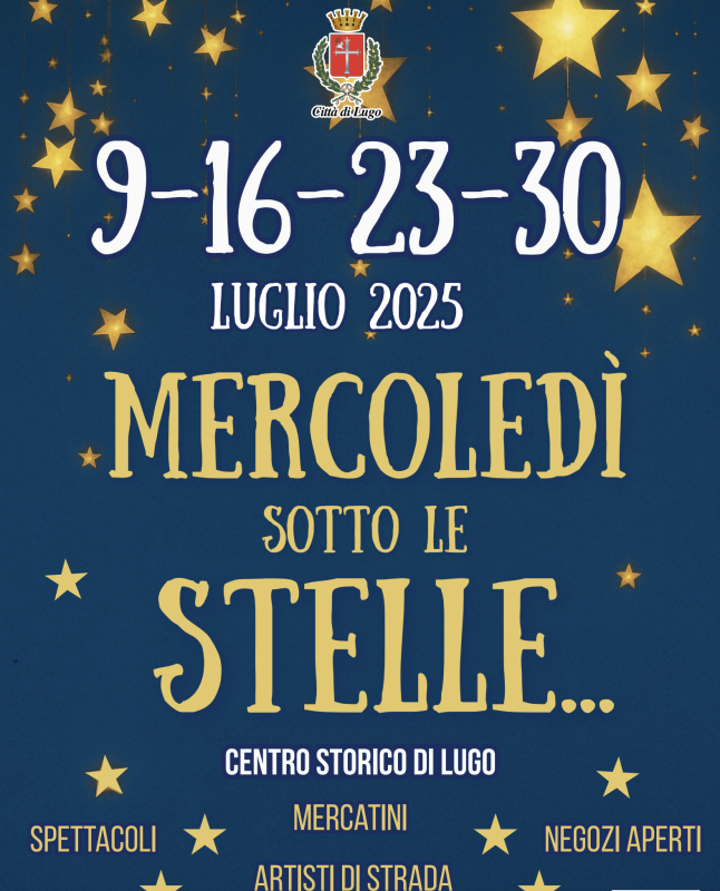 Mercoledì sotto le stelle 2025